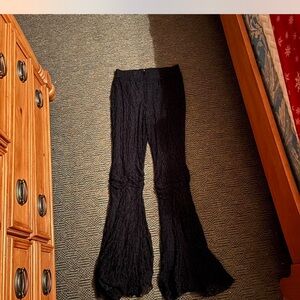 Free People georgina mesh flare pants